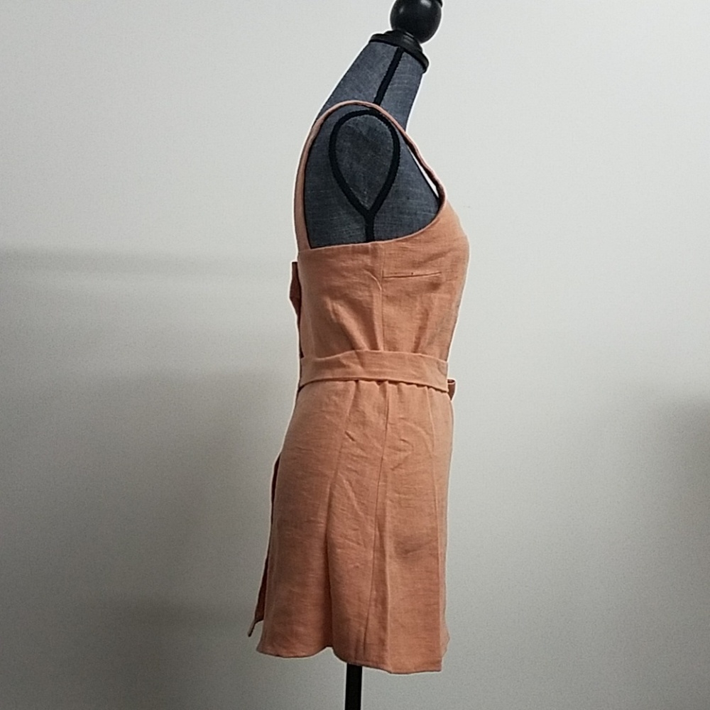 Tie wrap mini dress - Picture 4 of 6